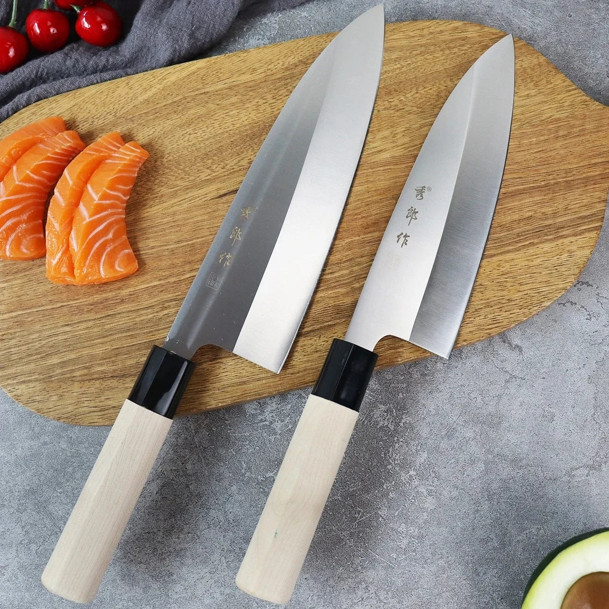 Japanese Yanagiba Sashimi Knife Set