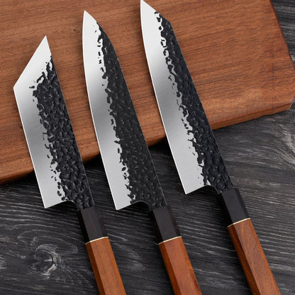 Hammer Forged Chef Knives Set Japanese Knives