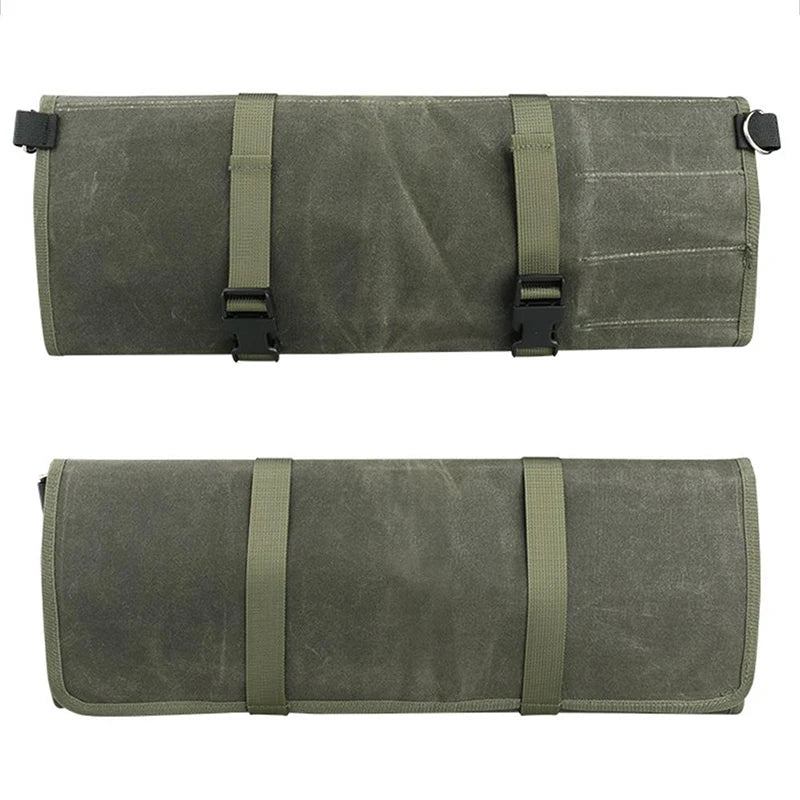 Canvas Chef Knife Roll Bag