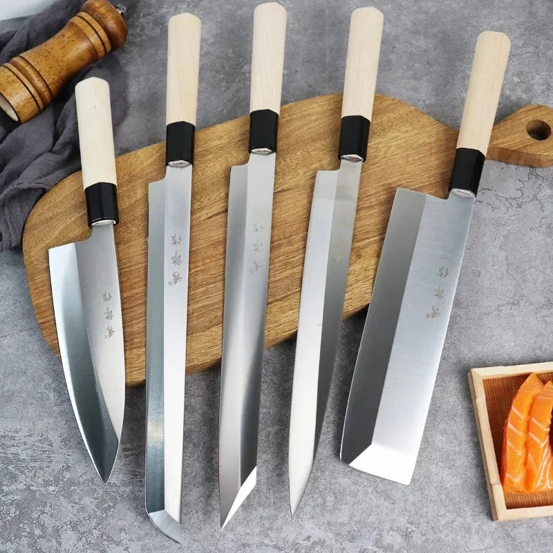 Japanese Yanagiba Sashimi Knife Set