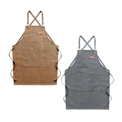 Canvas Kitchen Apron Hair Apron