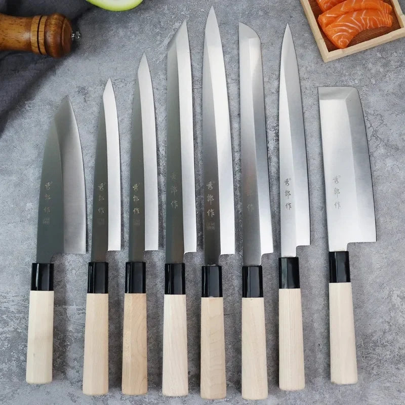 Japanese Yanagiba Sashimi Knife Set