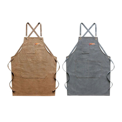 Canvas Kitchen Apron Hair Apron