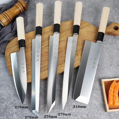 Japanese Yanagiba Sashimi Knife Set