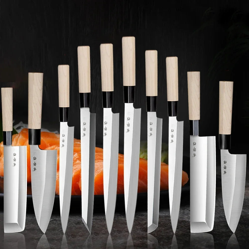 Japanese Yanagiba Sashimi Knife Set