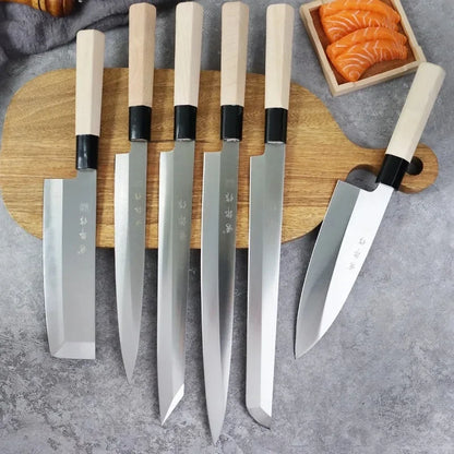 Japanese Yanagiba Sashimi Knife Set