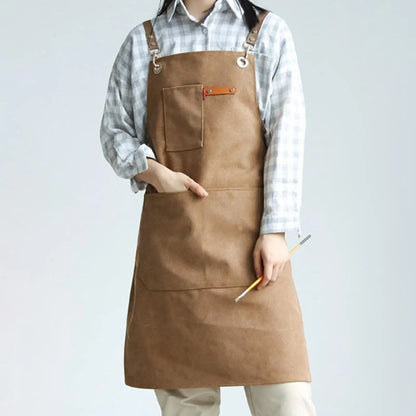 Canvas Kitchen Apron Hair Apron