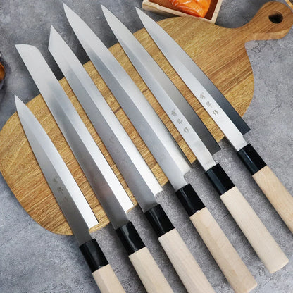 Japanese Yanagiba Sashimi Knife Set